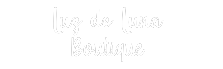 Frase Personalizada Neón Luz de Luna
...