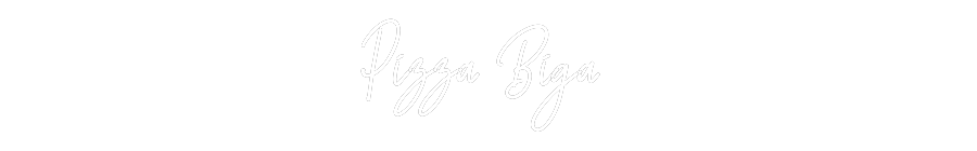 Frase Personalizada Neón Pizza Biga