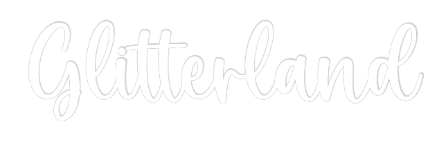 Frase Personalizada Neón Glitterland