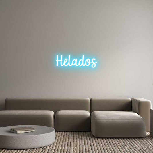 Custom Neon: Helados