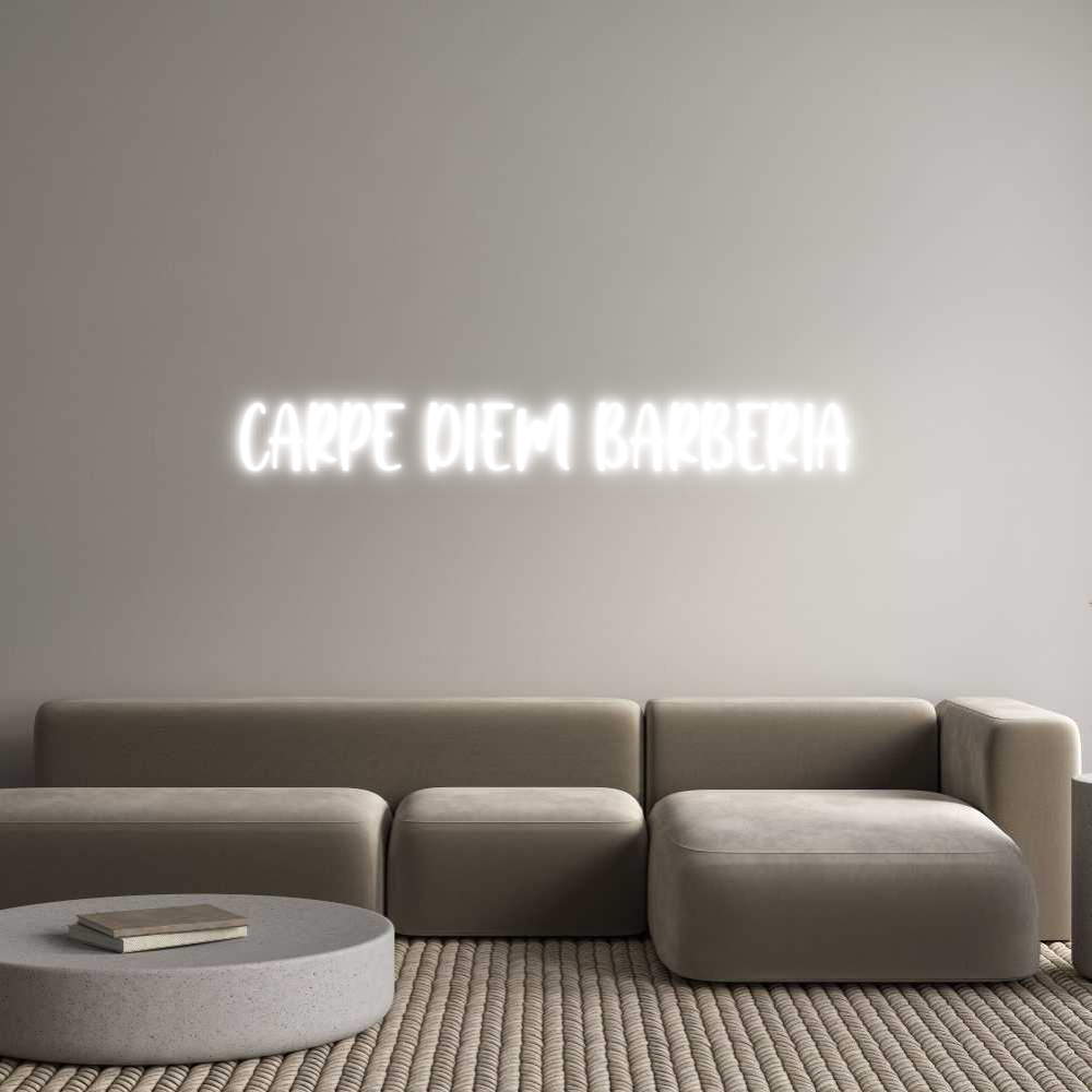 Custom Neon: CARPE DIEM BA...