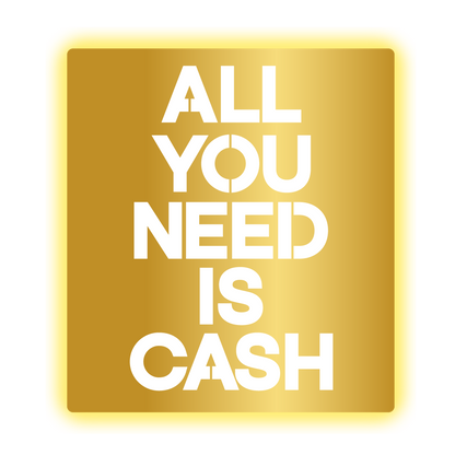 Cuadro All you need is cash