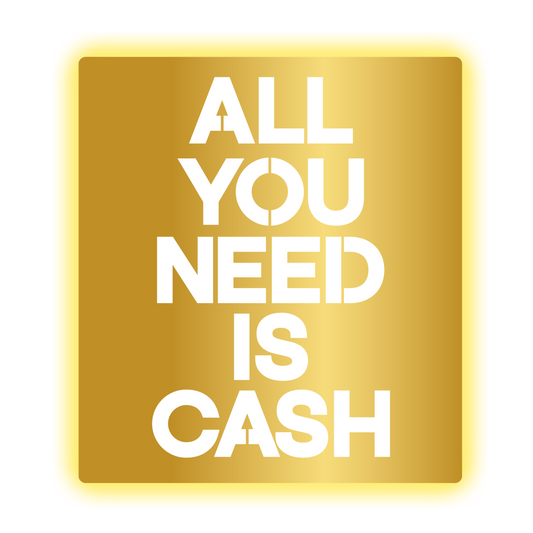 Cuadro All you need is cash