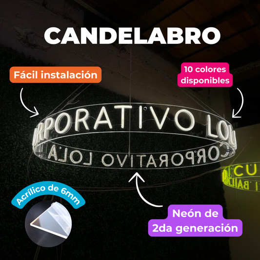 Candelabro Personalizado