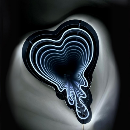 Espejo Infinito Corazón
