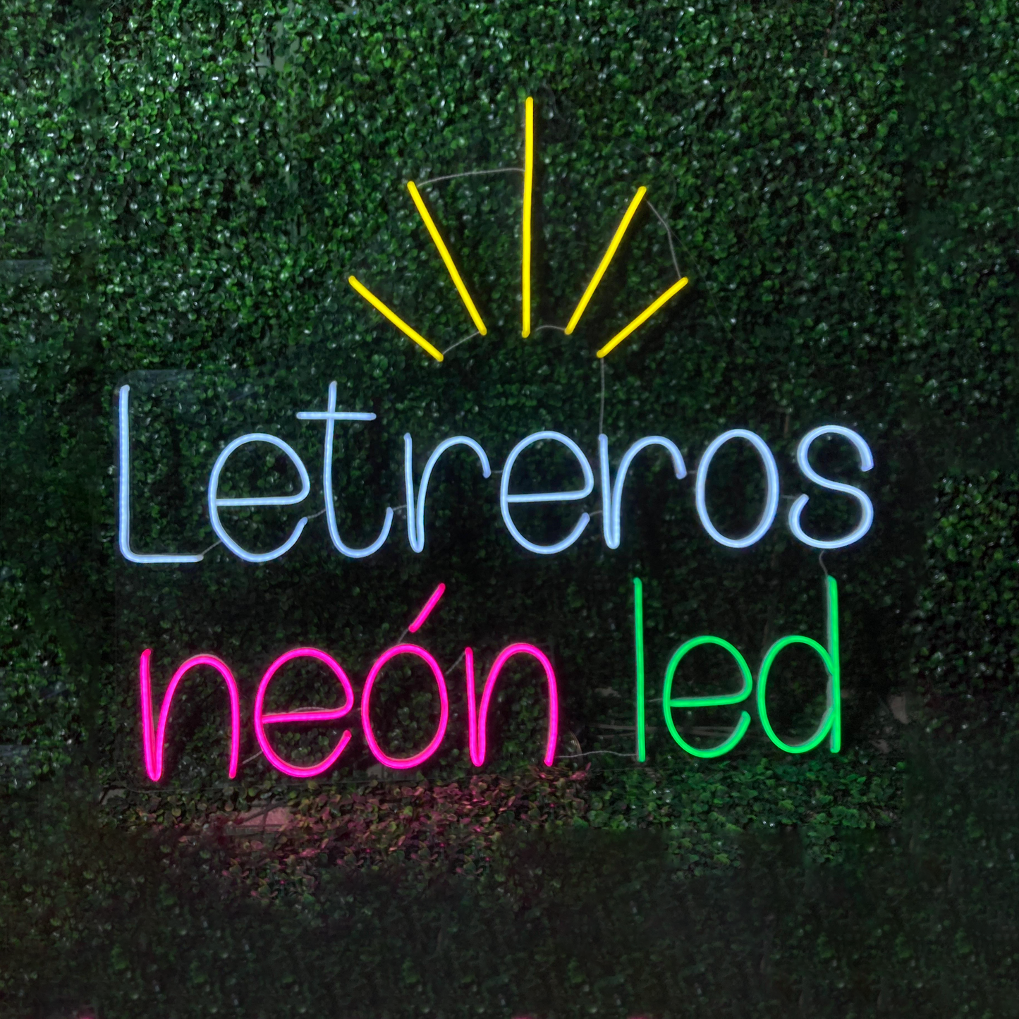 Letreros neón led LT