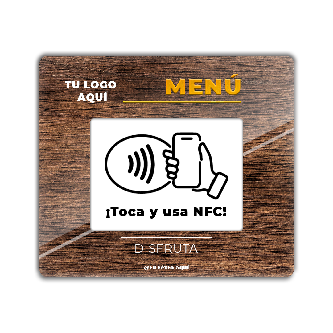 Menú NFC