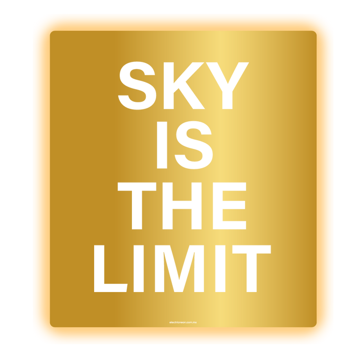 Cuadro Sky is the limit