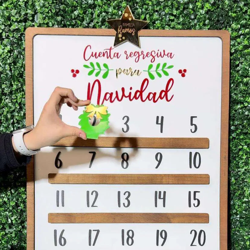 Calendario Navideño – Electric Neon
