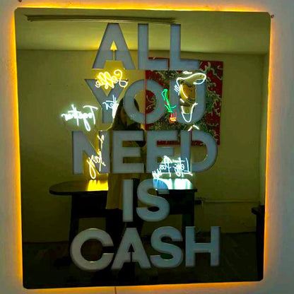 Cuadro All you need is cash