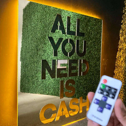 Cuadro All you need is cash