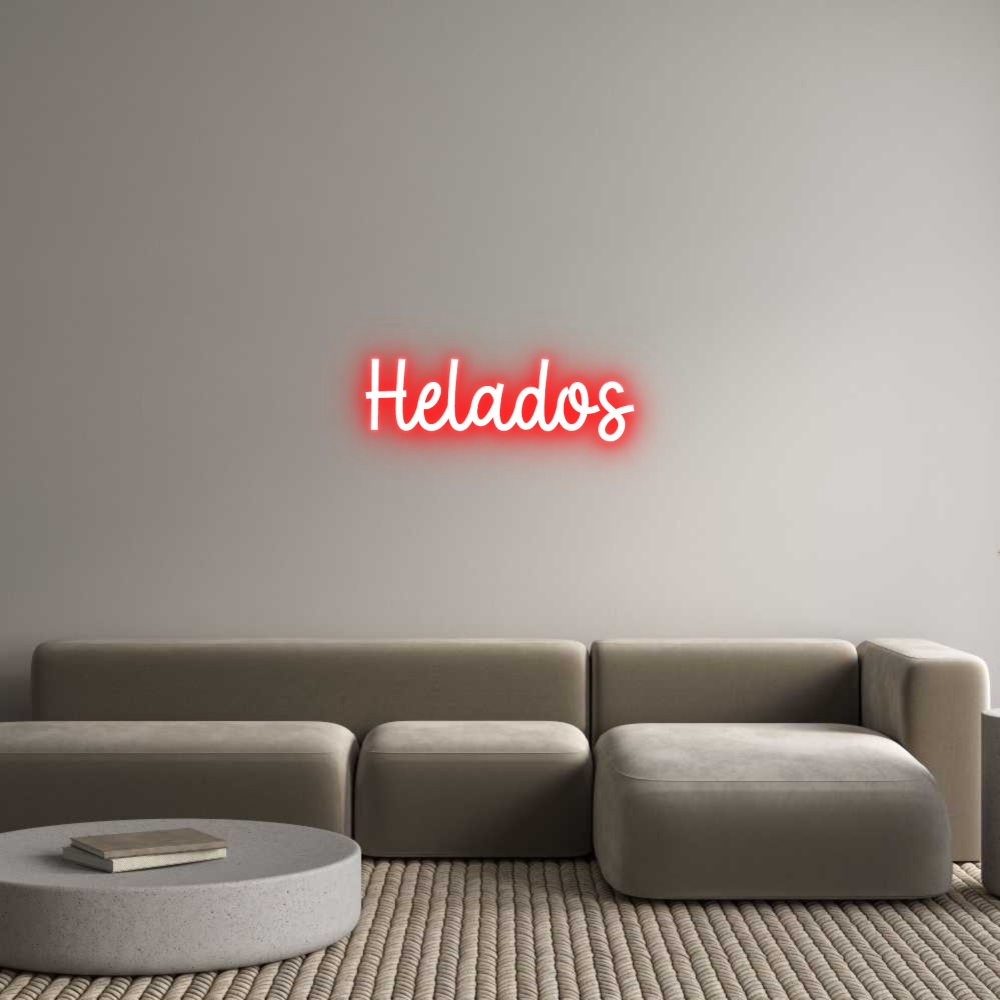 Custom Neon: Helados