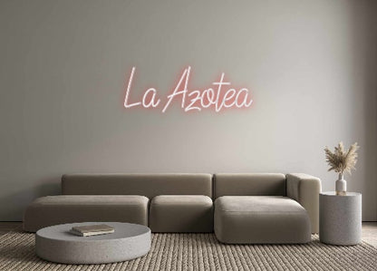 Custom Neon: La Azotea