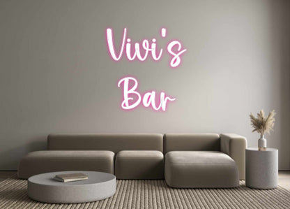 Custom Neon: Vivi’s
Bar