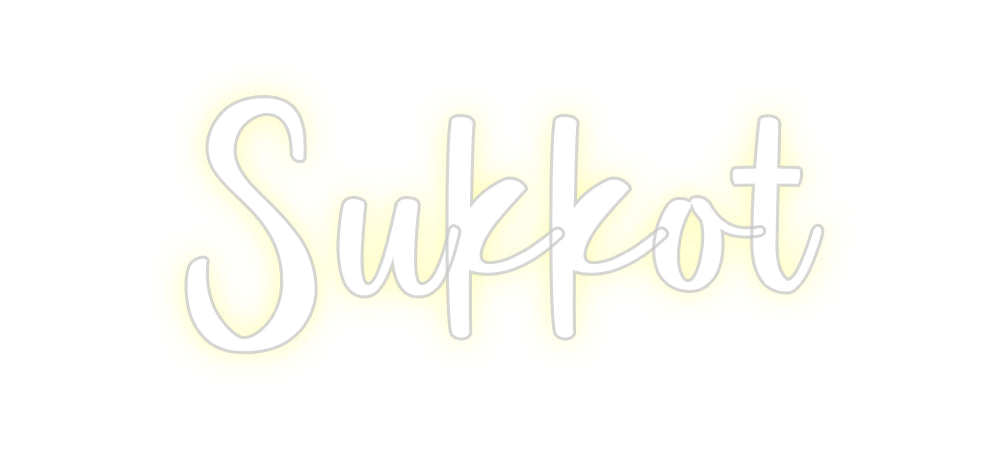 Custom Neon: Sukkot