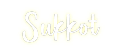 Custom Neon: Sukkot