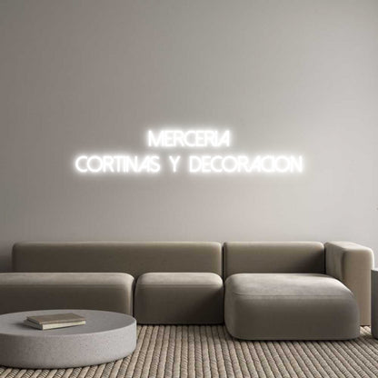 Custom Neon: MERCERIA
COR...