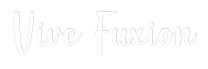 Frase Personalizada Neón Vive Fuxion