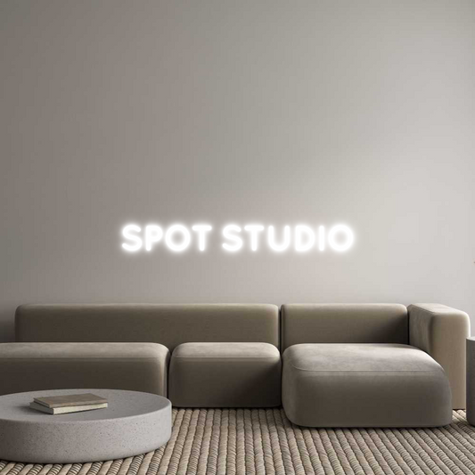Frase Personalizada Neón SPOT STUDIO