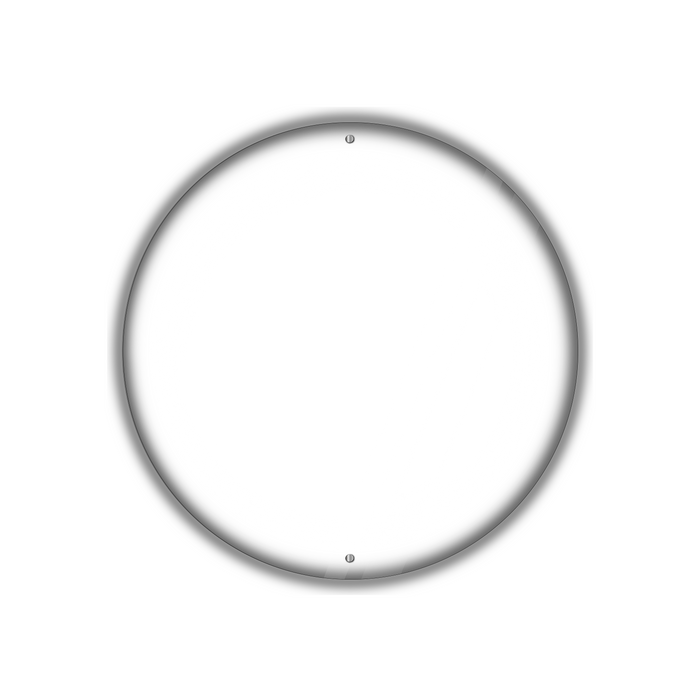 Logo Circular en Acrílico con Impresión UV