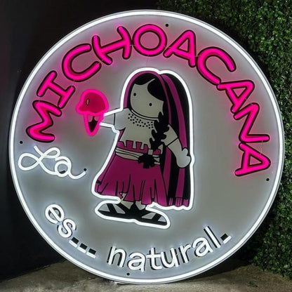 Logo de La Michoacana