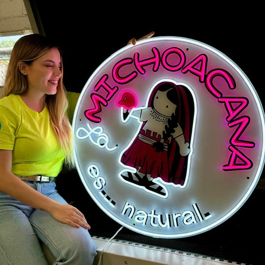 Logo de La Michoacana