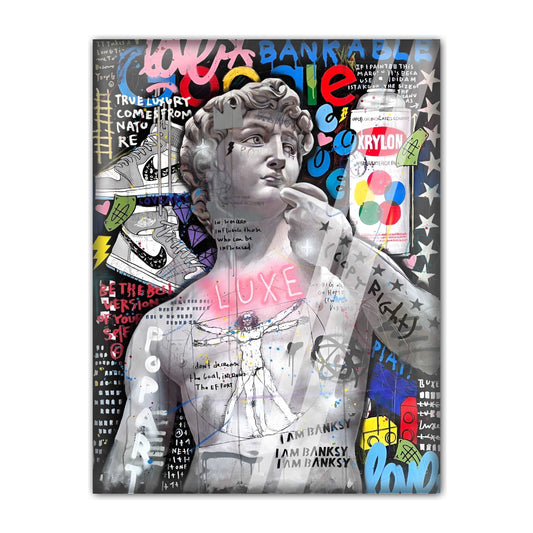 Cuadro David Pop Art