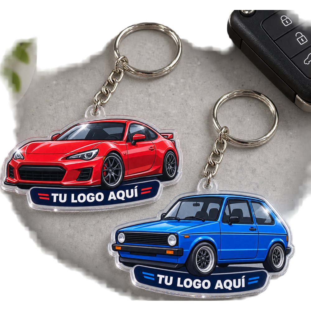 Llaveros con logo