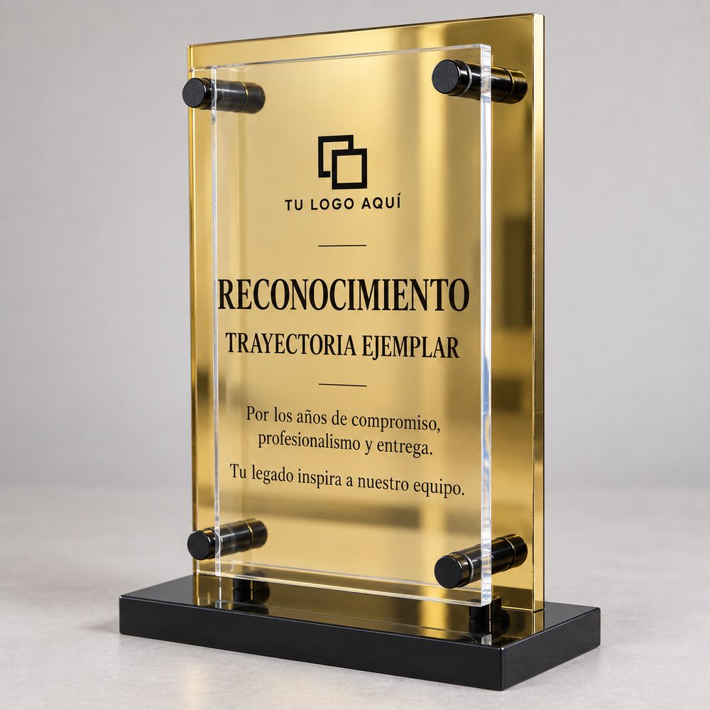 Reconocimiento de acrílico · foto 2