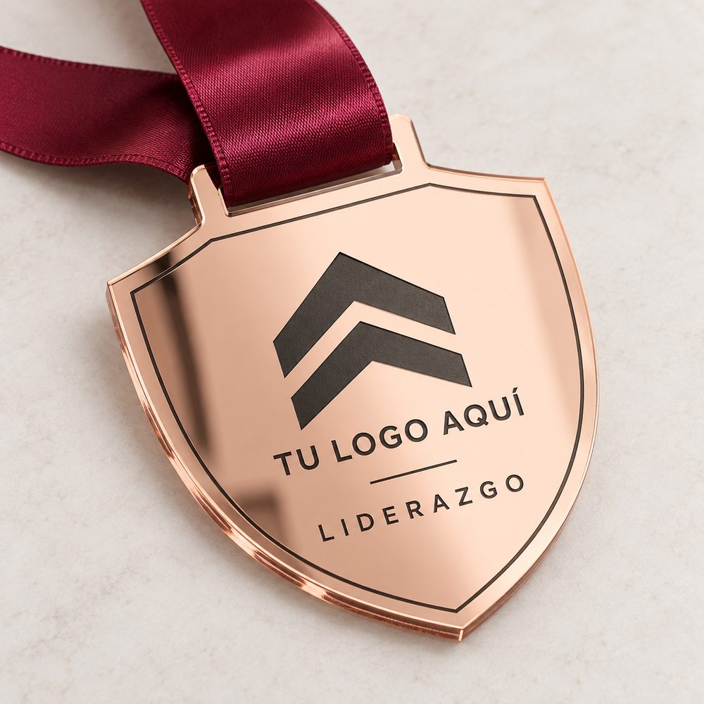 Medalla de acrílico con impresión UV · foto 3