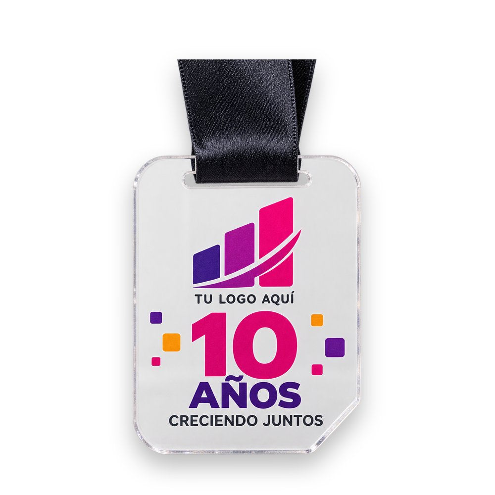 Medalla de acrílico con impresión UV · foto 5