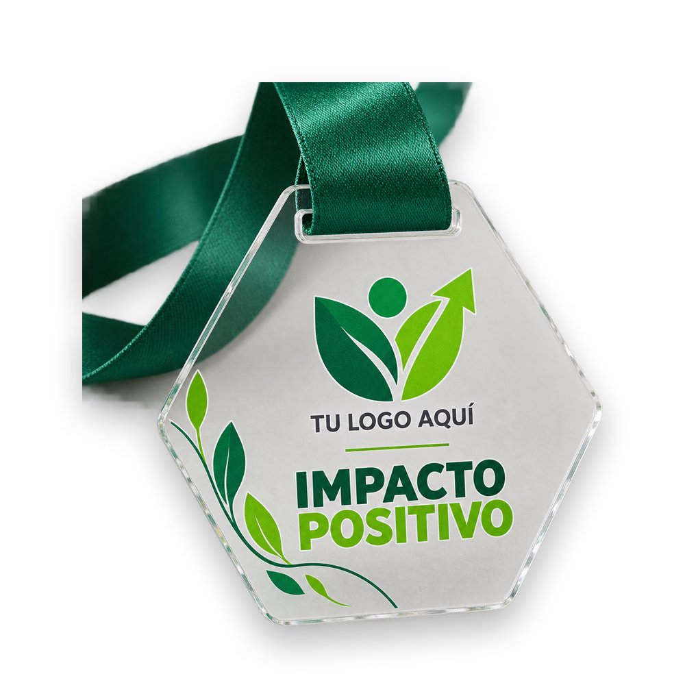 Medalla de acrílico con impresión UV · foto 6