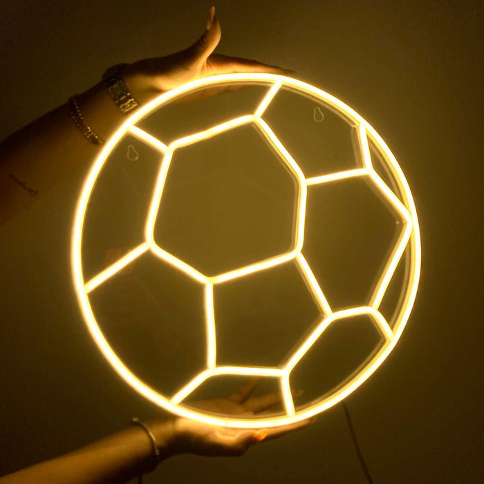 Balón Fútbol — Electric Neon
