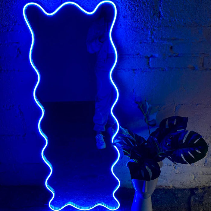 Espejo Irregular — Electric Neon